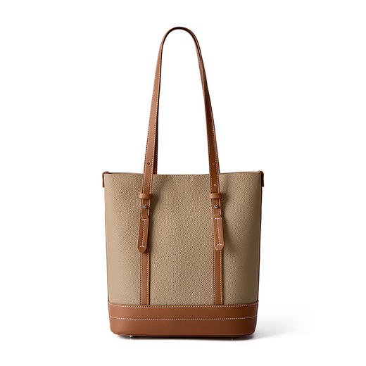 【预售3天】通勤水桶包2025新款百搭大容量女包高级感单肩包D2379 商品图5