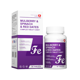 希乐维桑葚菠菜红枣压片糖果