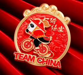 吉祥寓意系列多功能徽章—一骑绝尘