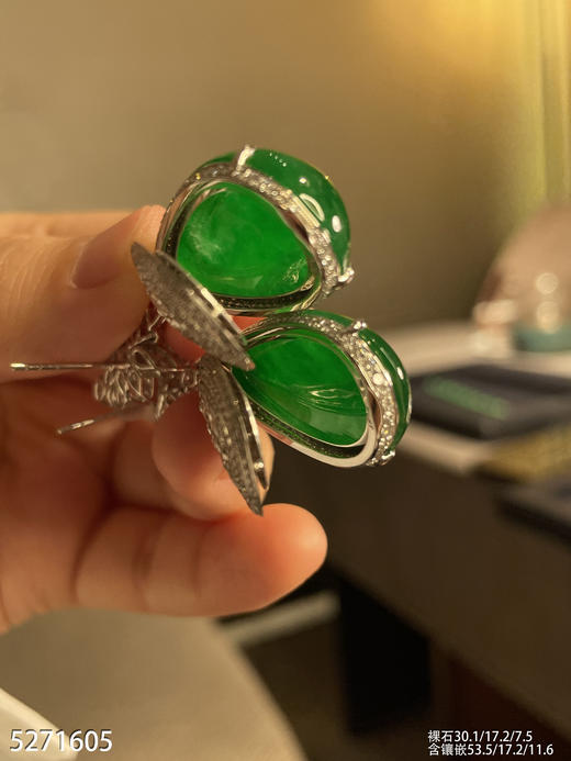 满绿水滴耳坠【5271605】具体价格微信咨询 商品图7