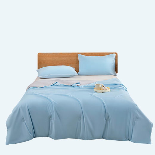 【冰丝夏被】冰丝夏被夏凉被纯色凉感丝夏天被子凉感空调被新品 商品图7