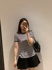 原版罗意条纹定位显瘦海魂衫弹力T恤 商品缩略图9
