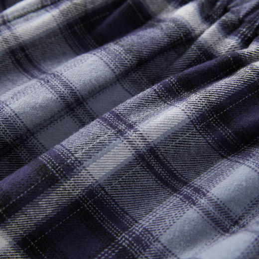 ROMI STUDIO“慵懒随性”长绒棉经典格纹松紧腰休闲短裤RW25SXY0129【发货时间25天】 商品图3