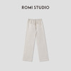 ROMI STUDIO“天然棉籽无染色 ”全棉微皱感工装直筒长裤RWCRXY2995 商品缩略图1
