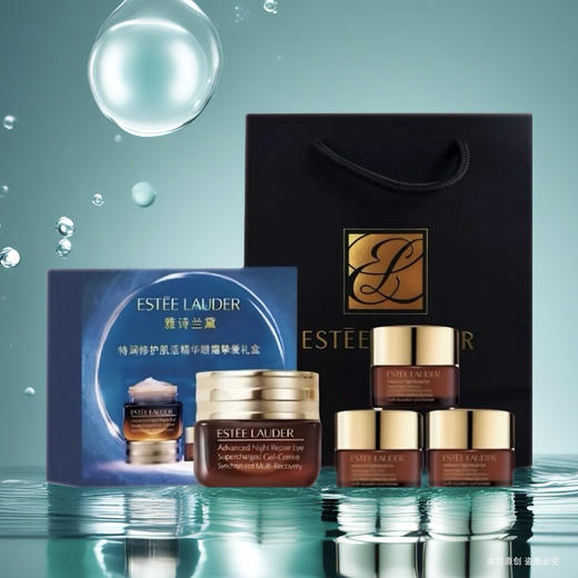 【双12嗨购节】【全球购&买15ml送15ml+礼盒送礼袋】ESTEE LAUDER雅诗兰黛特润眼霜1+3套盒 滋润眼周礼盒包装·现货速达 商品图6