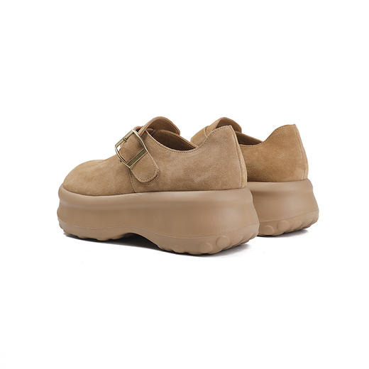 伊伴秋季复古勃肯鞋 运动感厚底单鞋B25450601 商品图5