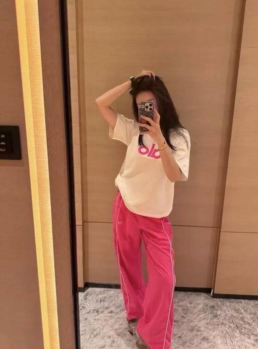 这也太好看了吧！ 美式alo高街风宽松短袖T恤！ 商品图8