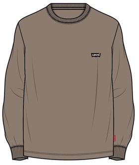 LEVIS男长袖T恤001B10002