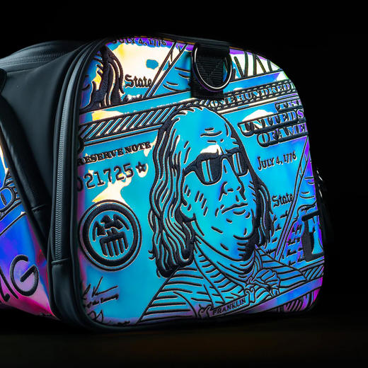 【限量】SWAG珍珠幻彩100美元主题高尔夫支架包+衣物包组合 商品图5