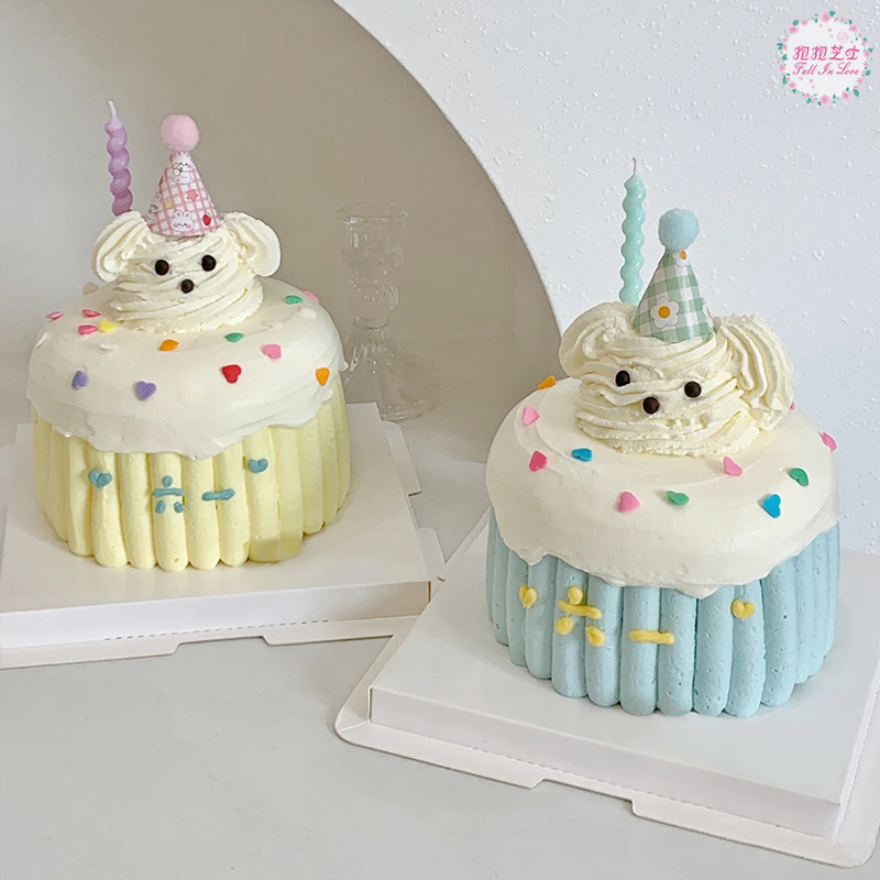 【新款】奶呼呼小狗蛋糕 香香软软软萌可爱，真的要被萌化了呀~~