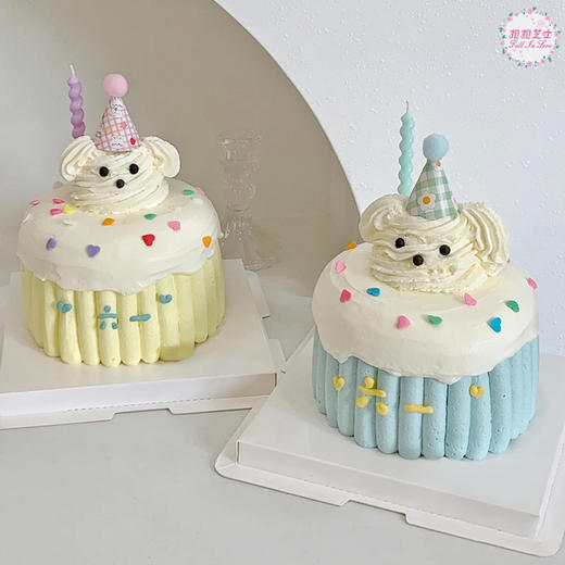 【新款】奶呼呼小狗蛋糕 香香软软软萌可爱，真的要被萌化了呀~~ 商品图0