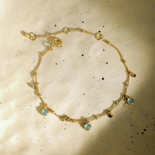 ARSIS银饰｜秘密花园系列 仲夏蓝调/落日霞辉吊坠手链 商品图10