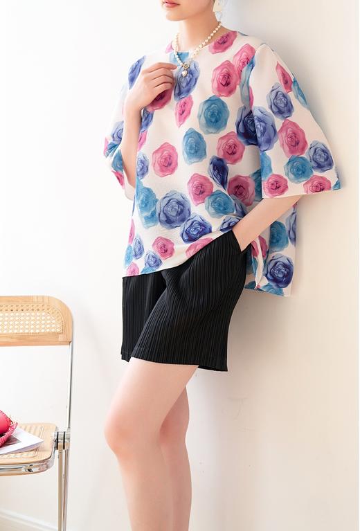 夏日明媚美好心情三宅宽松百搭薄衫 商品图12