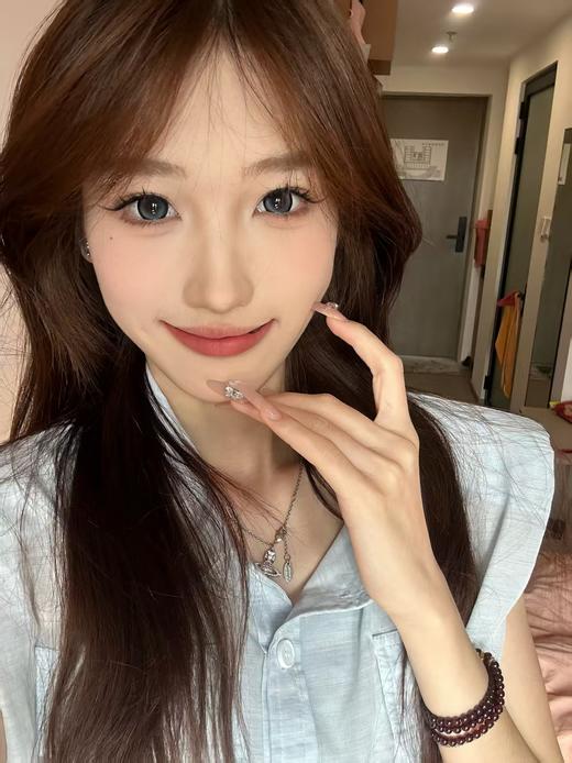 『月抛大直径』MACYCON--甜豆沙蓝 -14.5mm【 0-800度 无525/575】 商品图3