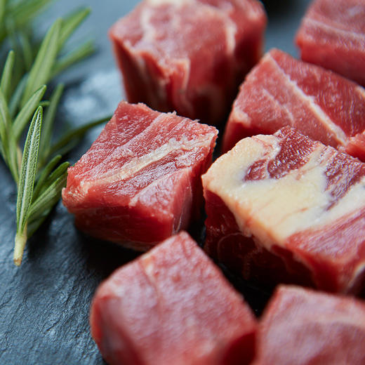 大黄鲜森 国产安格斯牛腩块 500g*3 商品图2