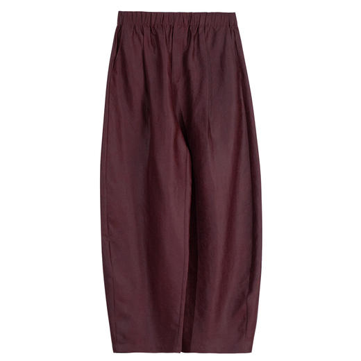 牧衣游原创 24姆米薯莨染香云纱裤子宽松清凉禅意百搭休闲裤 幸会 商品图4