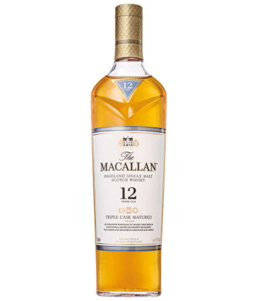 麦卡伦12年黄金三桶单一麦芽威士忌