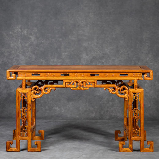 二十世纪	黄花梨独板琴桌 商品图0