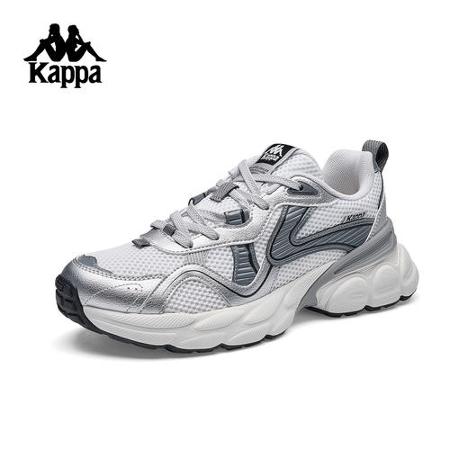 Kappa卡帕背靠背老爹鞋男款新款情侣网面透气跑鞋厚底运动鞋子女K0FY5MC07 商品图1