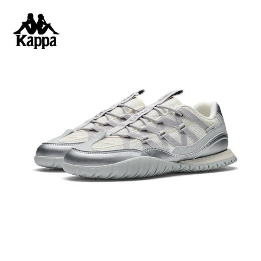 Kappa卡帕背靠背芭蕾风运动鞋女新款网面透气复古薄底休闲慢跑鞋K0F65MM22 商品图3