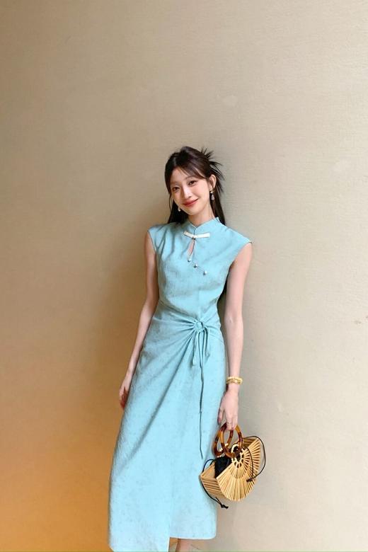 ELLA JADE 新中式设计感盘扣连衣裙 20303 商品图0