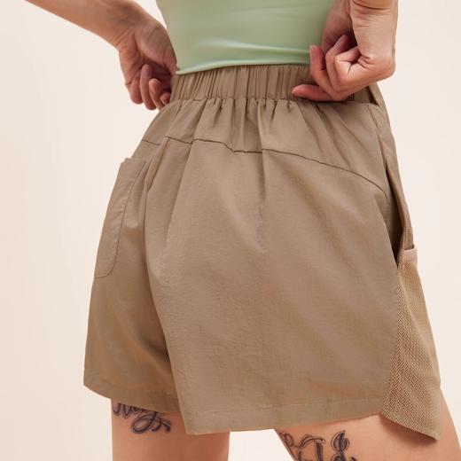 【限时秒】YOGACODE【火树银花系列】假两件运动短裤女防走光户外登山前裙后裤半身裙裤DWD115414 商品图2