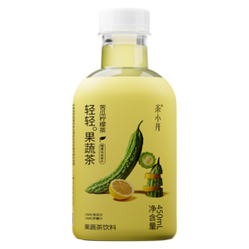 茶小开 轻轻果蔬茶苦瓜柠檬茶 450ml/瓶