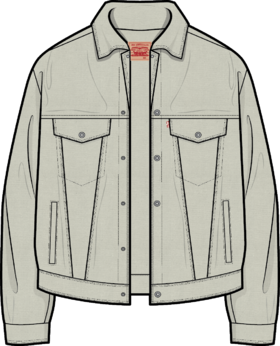 LEVIS男外套A57820012