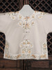 盛唐牡丹大师系列| 重工如意头兰花苏绣外套-香槟色 商品缩略图1