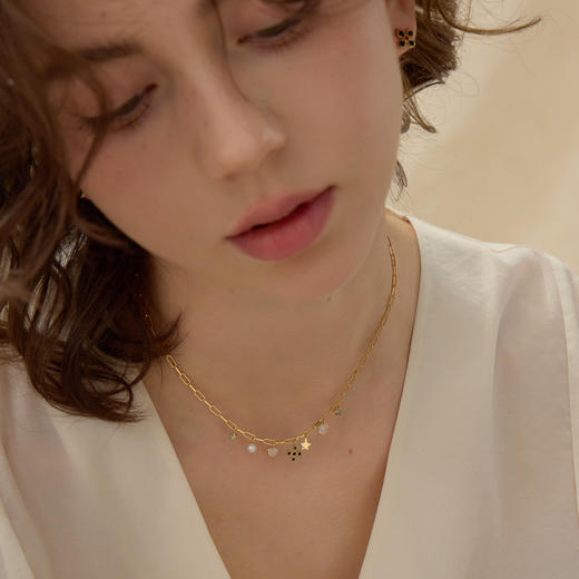 ARSIS银饰｜秘密花园系列 四叶草假日派对项链 商品图6