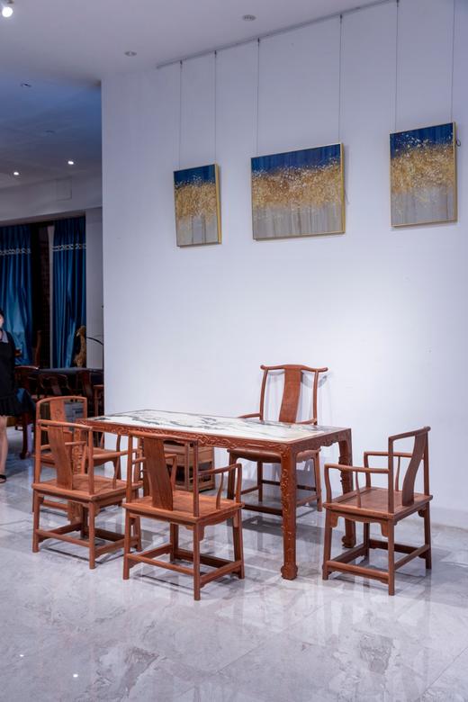 红桥红  家具严选  缅甸花梨（大果紫檀）【茶室搭配】 商品图1