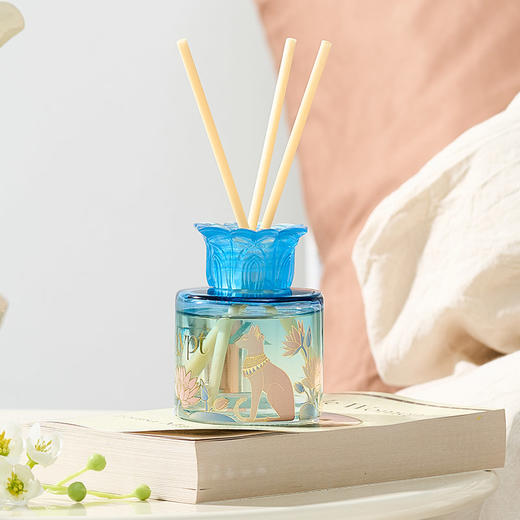 大英博物馆 盖亚·安德森猫系列 无火香氛蜡烛香薰线香礼盒 埃及睡莲 商品图3