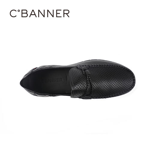 千百度春季牛皮鞋面鞋垫品牌经典柔感鞋男鞋A25107324 商品图2