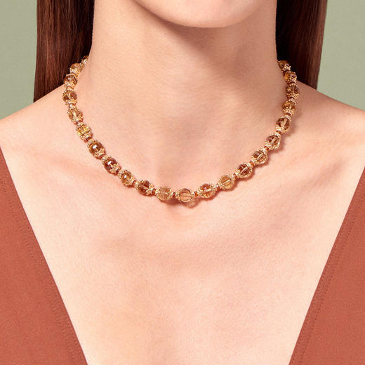 订购8周到｜Tityaravy-Bigsriphala-黄晶 桂榴石 项链［法国设计师］ 商品图0