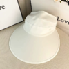 潮美汇  冰丝宽沿空顶帽 商品缩略图2