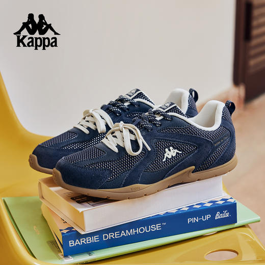 Kappa卡帕背靠背网面德训鞋女款夏季新款板鞋透气薄底复古运动鞋K0F65BB14 商品图3