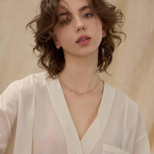 ARSIS银饰｜秘密花园系列 仲夏蓝调/落日霞辉吊坠项链 商品图9