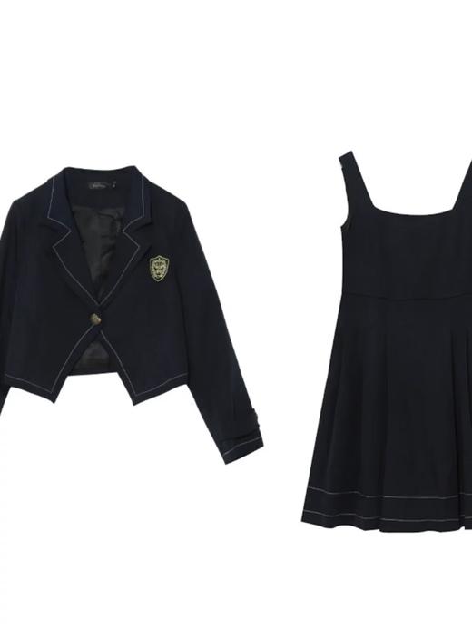 超值购【诗铭洛可】XCA453 JK套装 外套➕背心裙两件套C5-2 商品图2