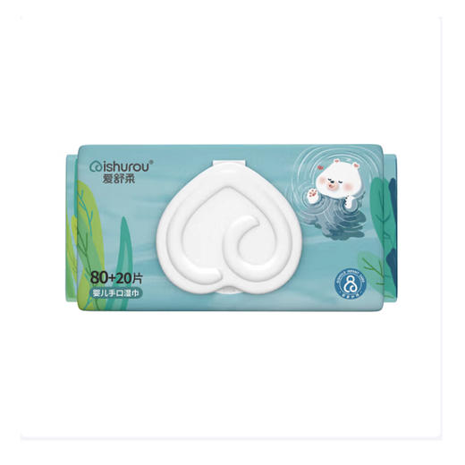 爱舒柔婴儿手口湿巾【100片】 商品图0