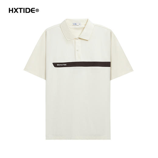 【新品上新】HX 夏季翻领短袖合体T恤凉感舒适S102522463101 商品图0