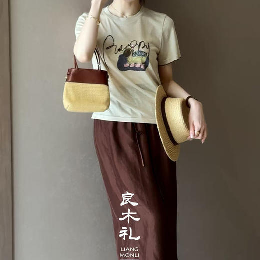 【预售7天】良木礼醋酸半裙（25021） 商品图1