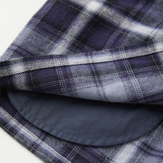 ROMI STUDIO“慵懒随性”长绒棉经典格纹松紧腰休闲短裤RW25SXY0129【发货时间25天】 商品图4