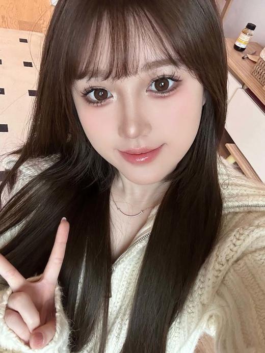 Hanawink 半年抛 咖啡时间  直径14.5mm着色14.0mm 商品图4