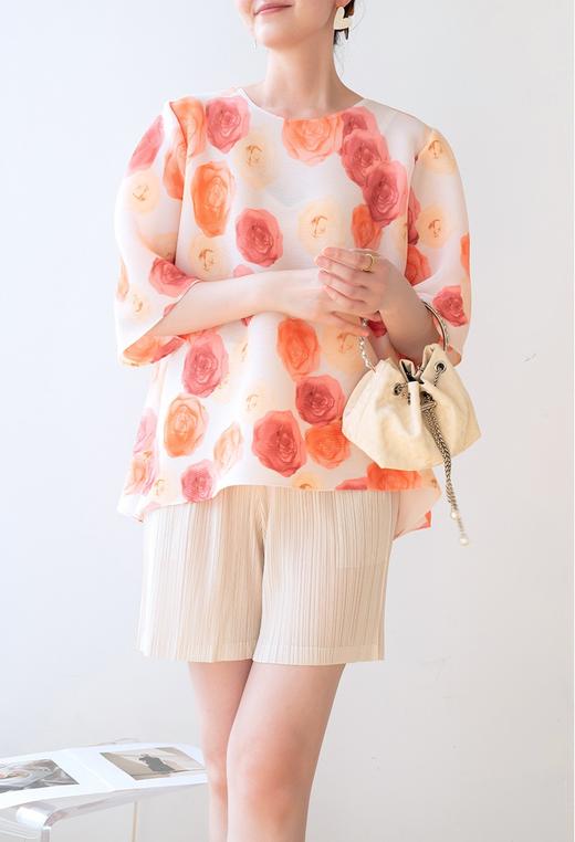 夏日明媚美好心情三宅宽松百搭薄衫 商品图4