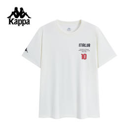 Kappa卡帕背靠背2025夏季新款运动短袖男休闲索罗娜t恤上衣女款K0F52TD11