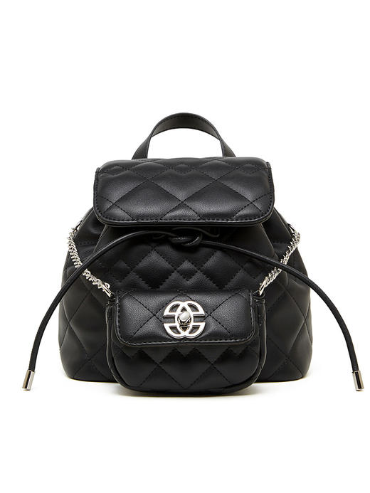 【预售3天】小香风菱格双肩包时尚百搭链条女包D2873 商品图5