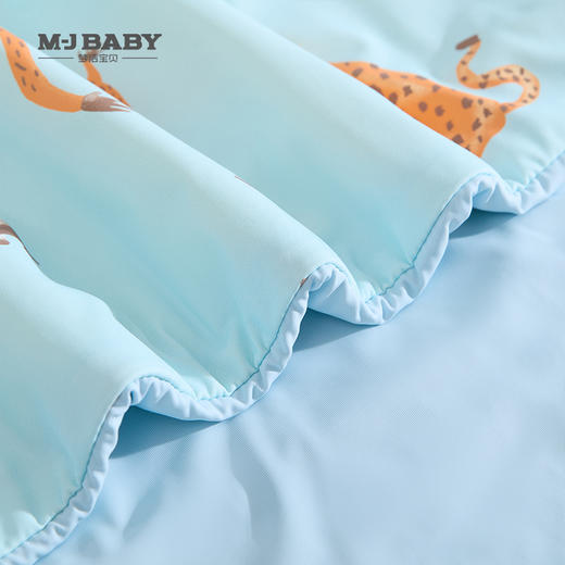 【6F】梦洁宝贝小清柔凉感针织夏被：动物园 商品图2