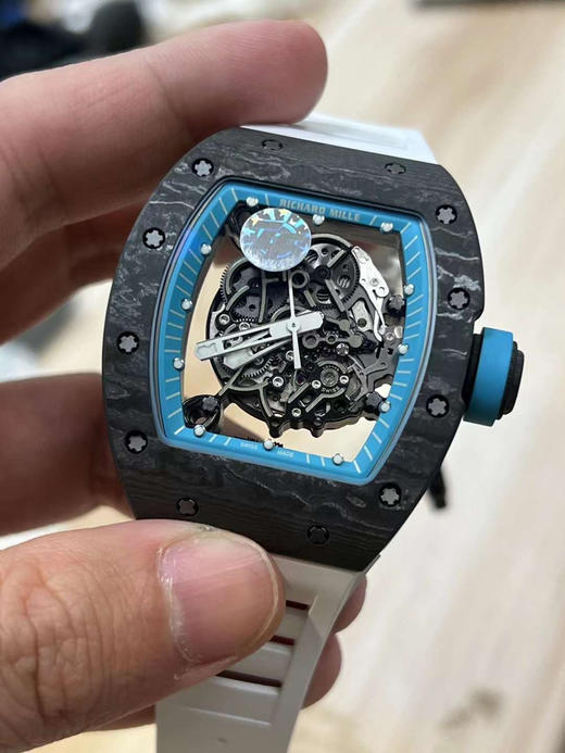 ZF版 【阿布扎比纪念版】RICHARD MILLE理查德米勒（里查德米尔）RM055 镂空碳纤维表壳腕表 商品图9