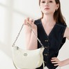 【预售3天】百搭爆裂纹女包简约休闲单肩包饺子包斜挎包D3039 商品缩略图3