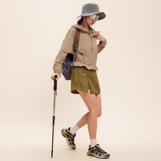 【限时秒】YOGACODE【火树银花系列】假两件运动短裤女防走光户外登山前裙后裤半身裙裤DWD115414 商品图4